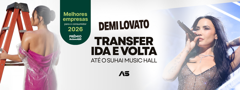 Transporte Demi Lovato  | São Paulo