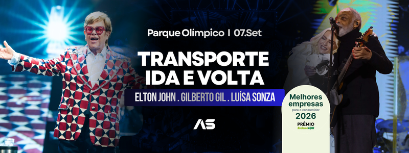 07/09 - Transporte Elton John e Gilberto Gil | Rio de Janeiro